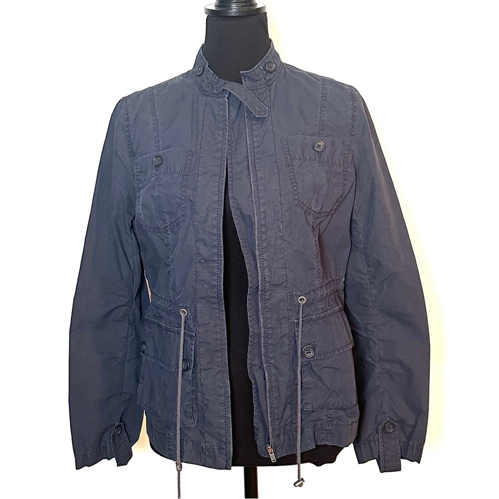 BANANA REPUBLIC navy jacket size small